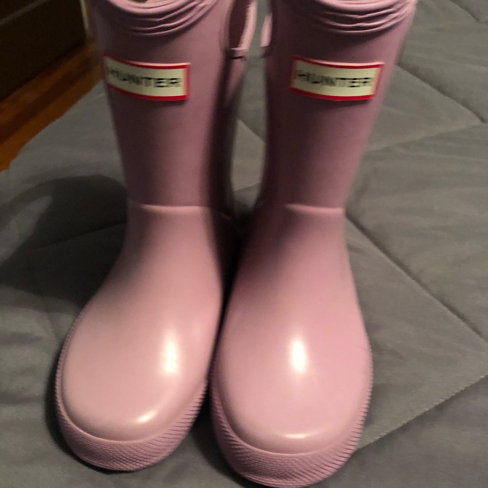 Slide on hunter boots